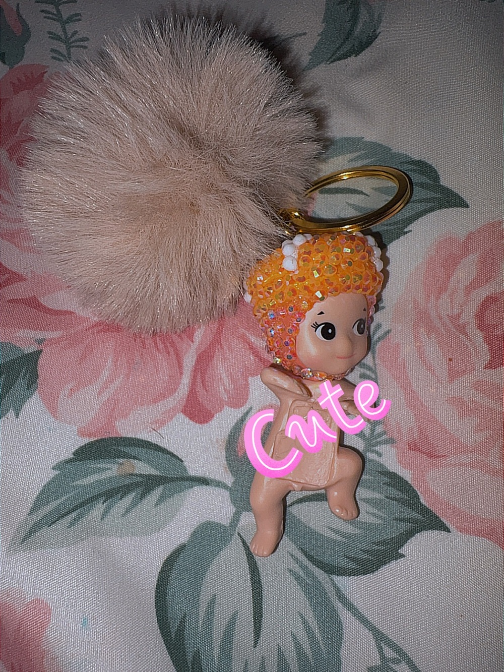 Pancake Sonny Angel Keychain